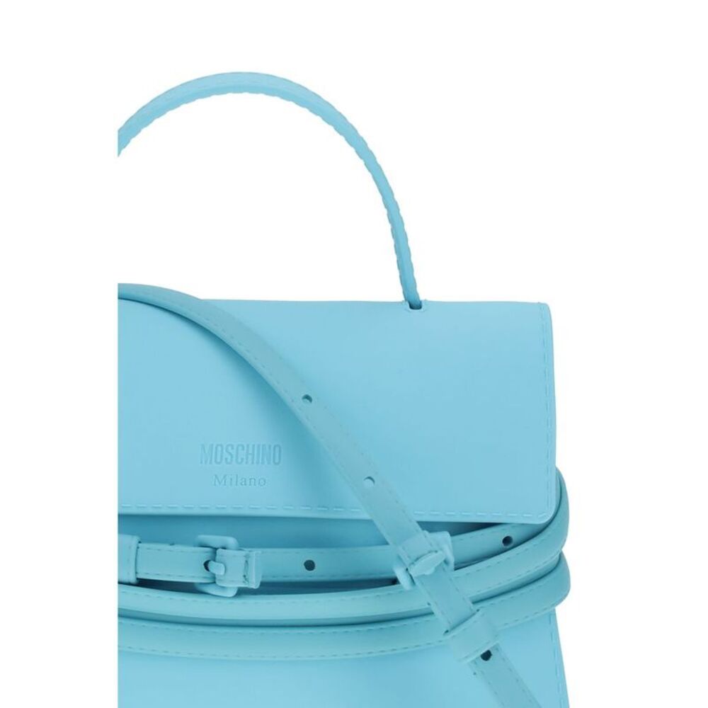 Moschino Blue Synthetic Women's Handbag - Picture 4 of 4